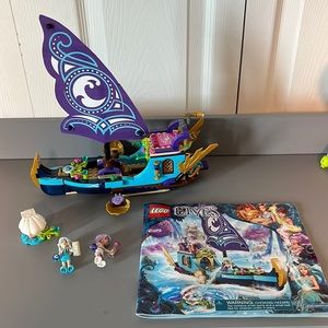 Lego - Lego Elves, Naida’s Epic Adventure Ship #41073 (NO BOX)